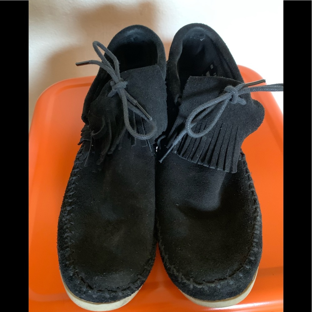 Minnetonka ankle suede boots
